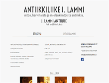 Tablet Screenshot of antiikkilammi.fi